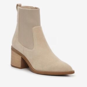 Anne Klein Ankle Boot Beige size 9